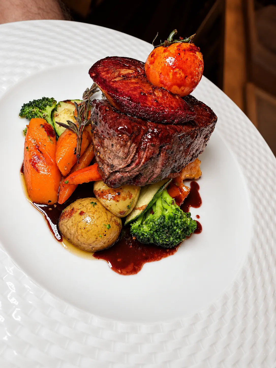 Carne in der Trattoria il Sapore
